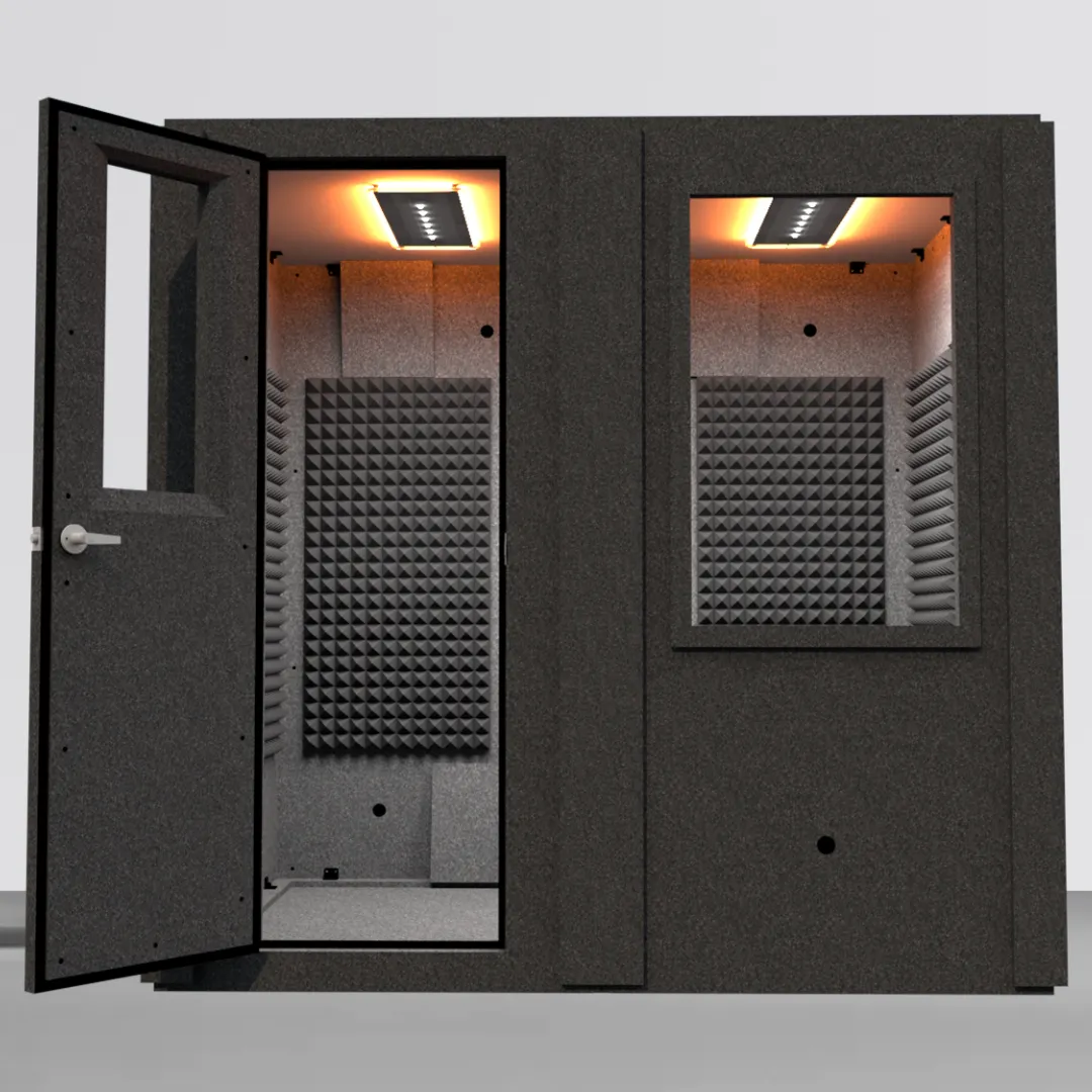 MDL 6084 S - 5' x 7' Single-Wall Isolation Booth | WhisperRoom®